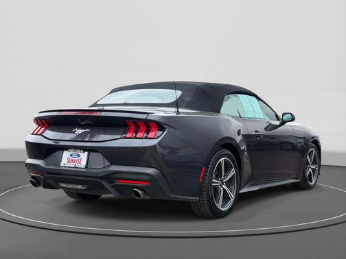 Dark Matter Gray Metallic 2024 Ford Mustang EcoBoost Premium