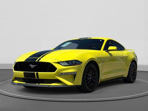 GRABBER YELLOW 2021 Ford Mustang GT Premium