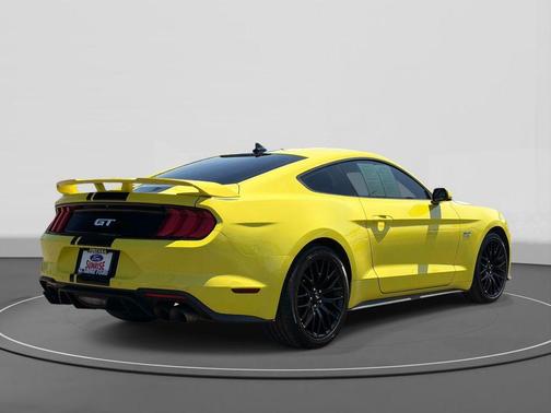 GRABBER YELLOW 2021 Ford Mustang GT Premium