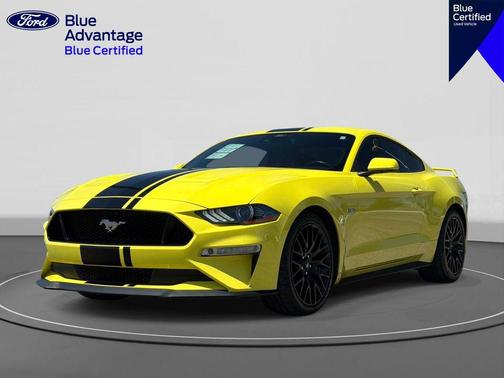 GRABBER YELLOW 2021 Ford Mustang GT Premium