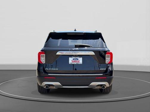 Agate Black Metallic 2022 Ford Explorer Platinum