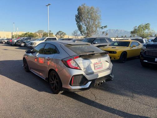Lunar Silver Metallic 2018 Honda Civic Sport