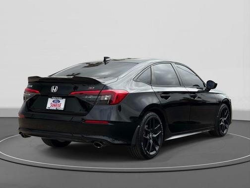 Black 2023 Honda Civic Si Base