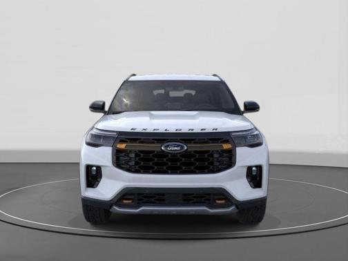 SPACE WHITE METALLIC 2026 Ford Explorer Tremor