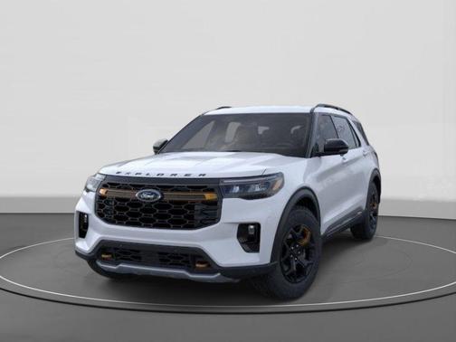 SPACE WHITE METALLIC 2026 Ford Explorer Tremor