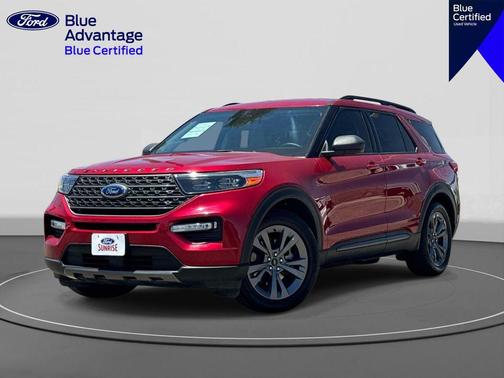 RAPID RED MET TINTED CC 2021 Ford Explorer XLT