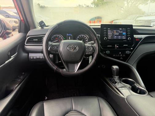 Supersonic Red 2024 Toyota Camry SE