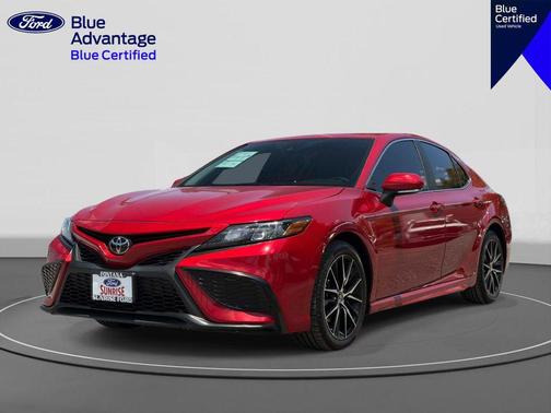 Supersonic Red 2024 Toyota Camry SE