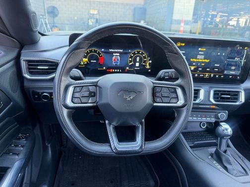 Carbonized Gray Metallic 2024 Ford Mustang EcoBoost Premium