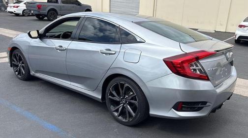 Silver 2020 Honda Civic Sport
