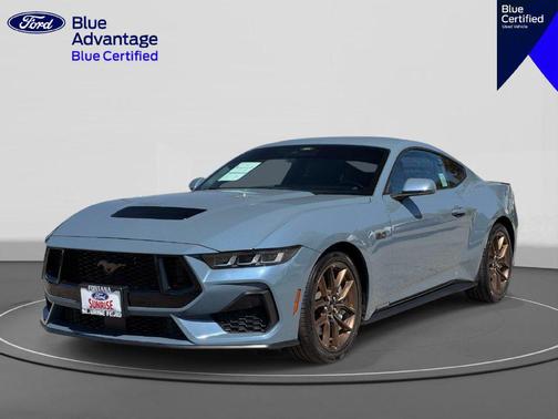 Vapor Blue Metallic 2024 Ford Mustang GT Premium