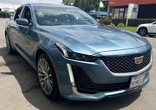 Midnight Steel Metallic 2023 Cadillac CT5 Premium Luxury
