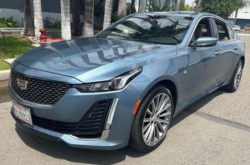 Midnight Steel Metallic 2023 Cadillac CT5 Premium Luxury