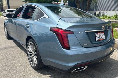 Midnight Steel Metallic 2023 Cadillac CT5 Premium Luxury