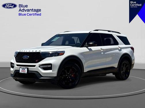 STAR WHITE MET TRI-COAT 2023 Ford Explorer ST