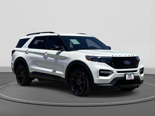 STAR WHITE MET TRI-COAT 2023 Ford Explorer ST