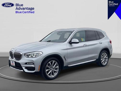 Glacier Silver Metallic 2019 BMW X3 sDrive30i