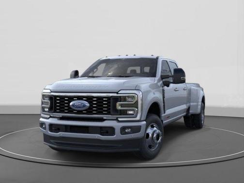 Glacier Gray Metallic Tri-Coat 2026 Ford F-350 Platinum