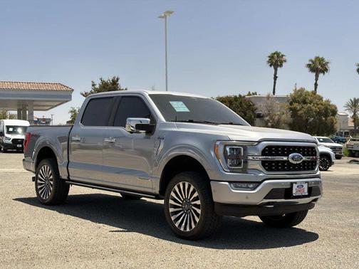 Silver Metallic 2021 Ford F-150 Platinum
