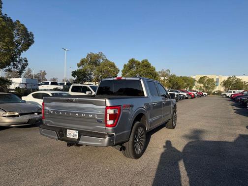 Silver Metallic 2021 Ford F-150 Platinum
