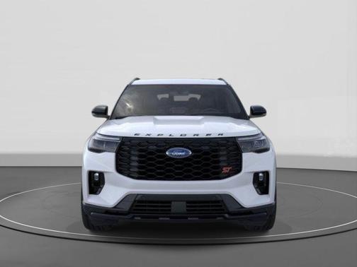 Space White Metallic 2026 Ford Explorer ST