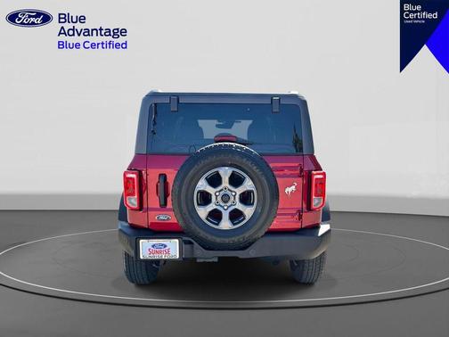 RUBY RED MET TNTD CLEARCOAT 2025 Ford Bronco Big Bend