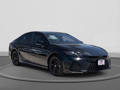 Midnight Black Metallic 2025 Toyota Camry SE