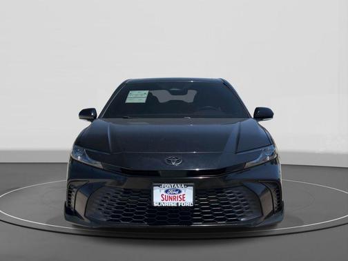 Midnight Black Metallic 2025 Toyota Camry SE