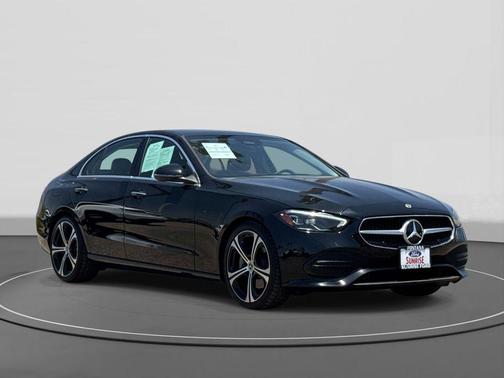 Black 2022 Mercedes-Benz C-Class Sedan