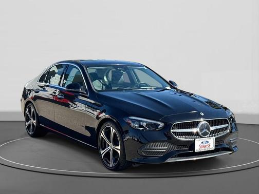 Black 2022 Mercedes-Benz C-Class Sedan