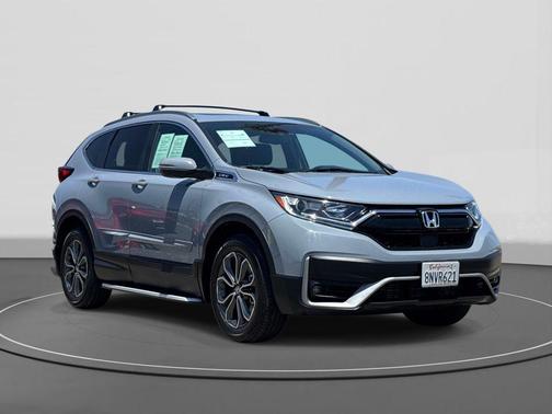 Blue 2020 Honda CR-V AWD EX-L