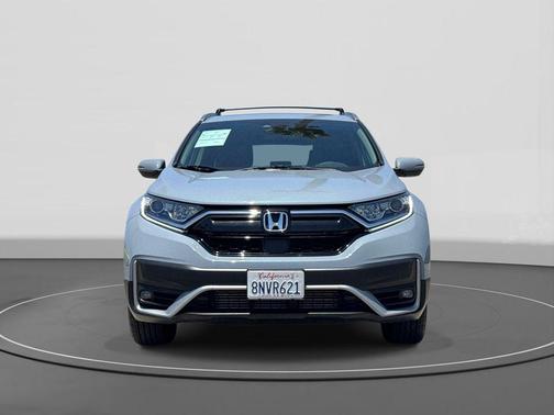 Blue 2020 Honda CR-V AWD EX-L