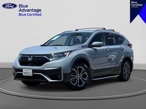 Blue 2020 Honda CR-V AWD EX-L