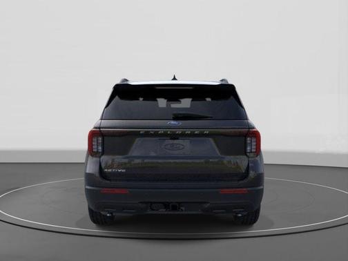 Agate Black Metallic 2026 Ford Explorer Active