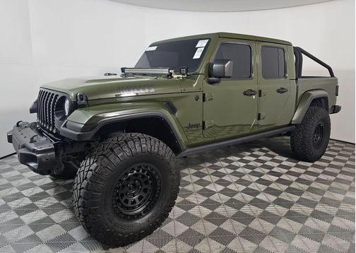 Sarge Green Clearcoat 2021 Jeep Gladiator Willys 4x4