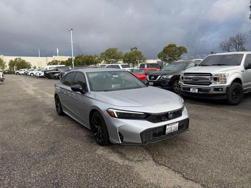 Silver 2025 Honda Civic Sport