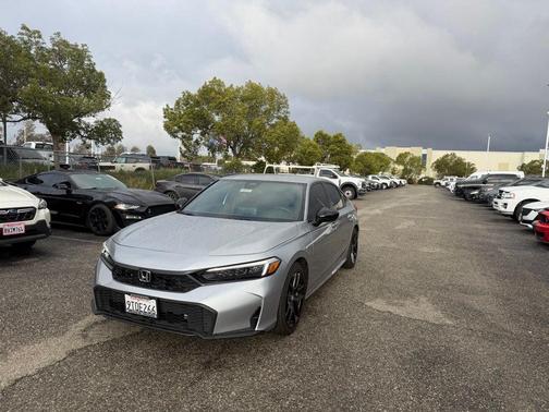 Silver 2025 Honda Civic Sport
