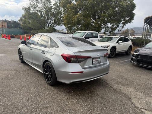 Silver 2025 Honda Civic Sport