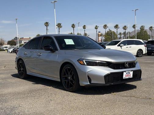 Silver 2025 Honda Civic Sport