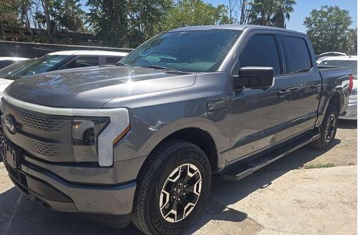 Carbonized Gray Metallic 2022 Ford F-150 Lightning XLT