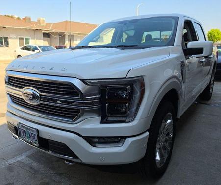 White Metallic 2022 Ford F-150 Limited