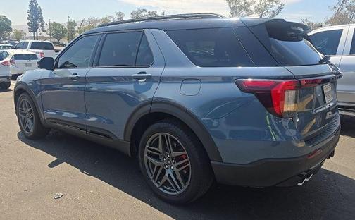 Vapor Blue 2025 Ford Explorer ST