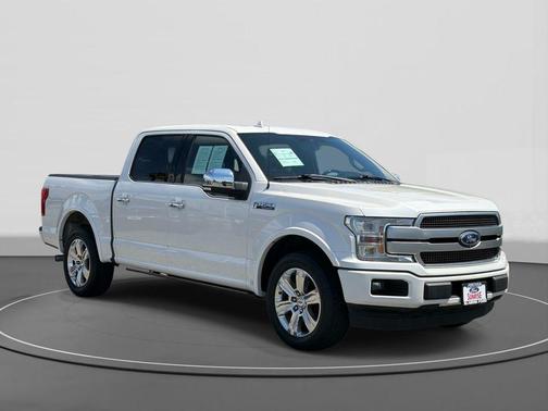 WHITE PLATINUM METALLIC TC 2019 Ford F-150 Platinum