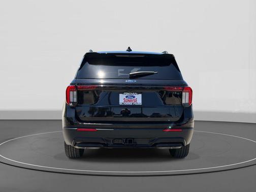 AGATE BLACK METALLIC 2025 Ford Explorer ST-Line