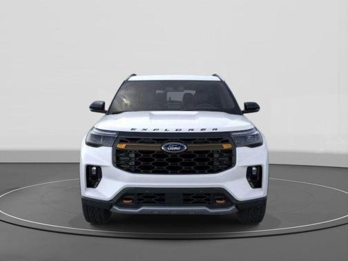 STAR WHITE MET TRI-COAT 2026 Ford Explorer Tremor