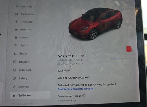 2021 Tesla Model Y Long Range Dual Motor All-Wheel Drive