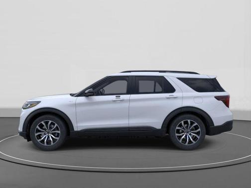 SPACE WHITE METALLIC 2026 Ford Explorer ST-Line