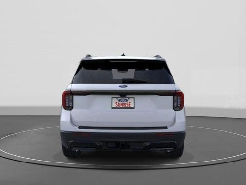 SPACE WHITE METALLIC 2026 Ford Explorer ST-Line