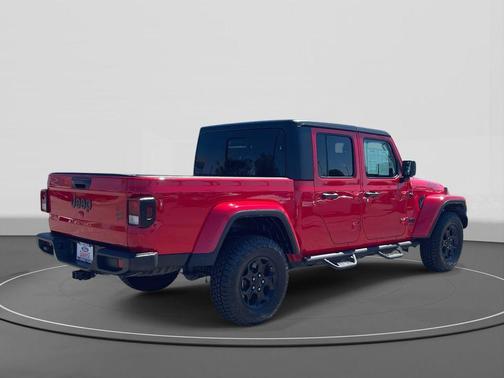 Firecracker Red Clearcoat 2023 Jeep Gladiator Willys 4x4