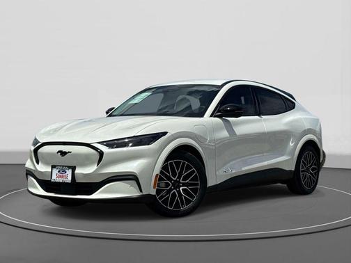STAR WHITE MET TRI-COAT 2025 Ford Mustang Mach-E Premium